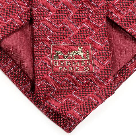 hermes neckties men